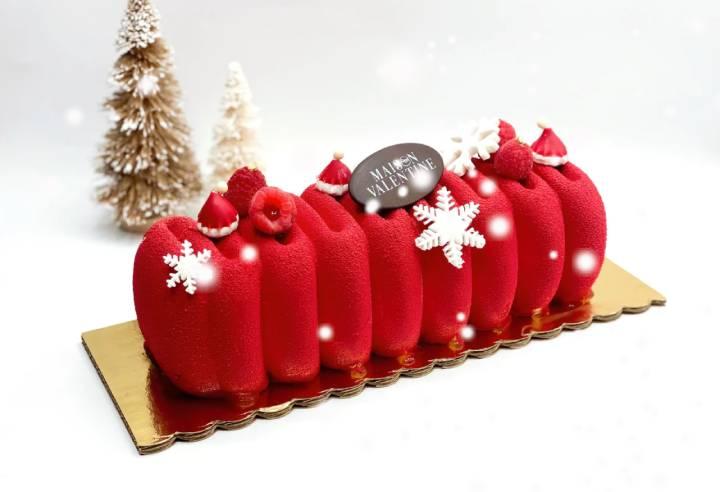 bûche de noël maison valentine