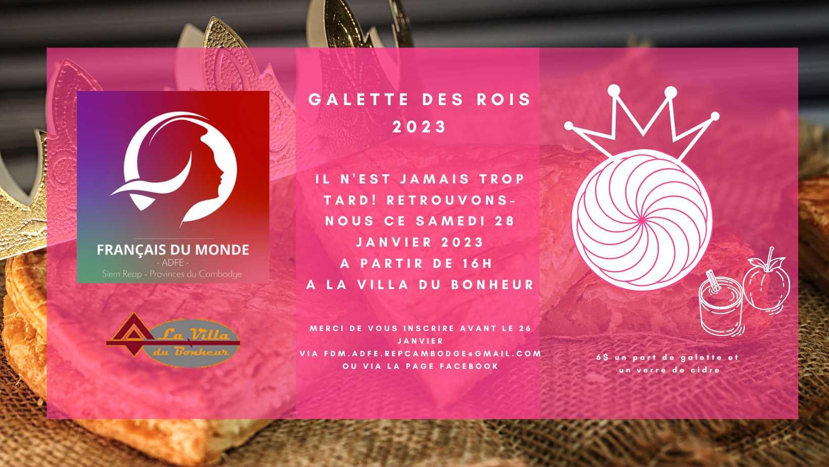 Galette des Rois à Siem Reap