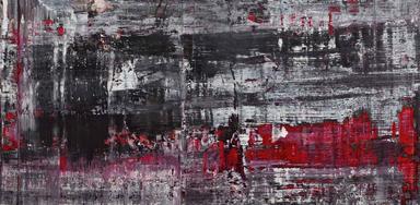 Gerhard Richter, Birkenau-Zyklus, Detail, Öl auf Leinwand, 2014, Dauerleihgabe Gerhard Richter Kunststiftung © Gerhard Richter Kunststiftung