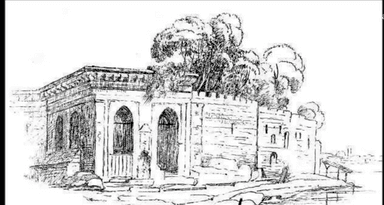 Gravure Monastère Sauveur Philanthrope