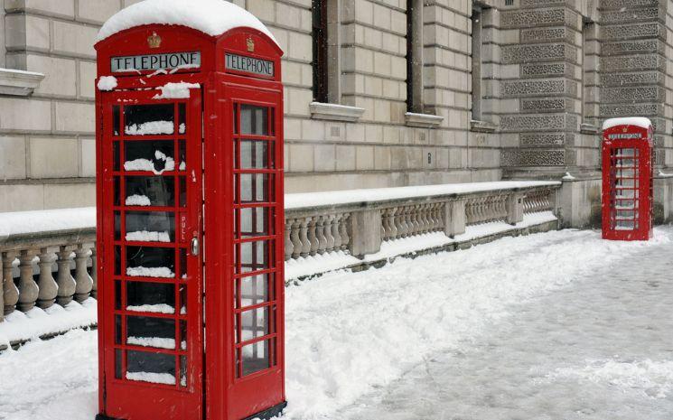 Londres froid activités