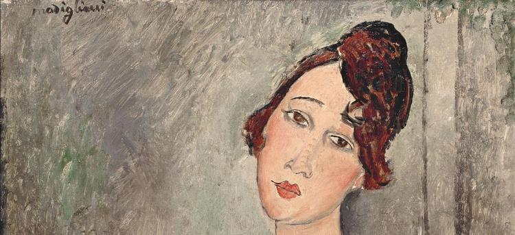 Portrait de Dédie de Amedeo Modigliani représentant une femme