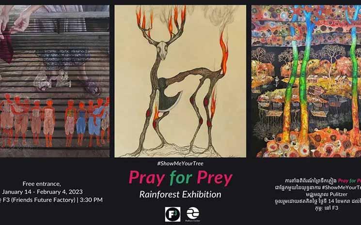 Pray for Prey, une exposition contre la déforestation du Cambodge
