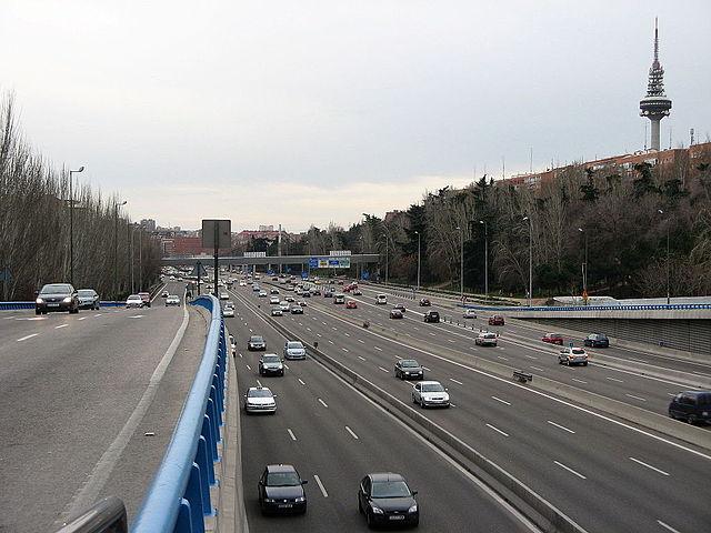 peripherique M-30 de Madrid