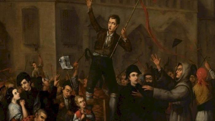 le tableau de la révolte des Valenciens contre Napoléon à Valencia