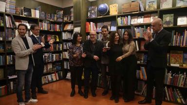 Cérémonie de remise du prix de la librairie culturelle à Rayuela