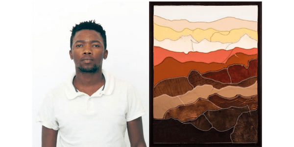 Photo de l'artiste et de son travail