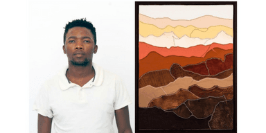 Photo de l'artiste et de son travail