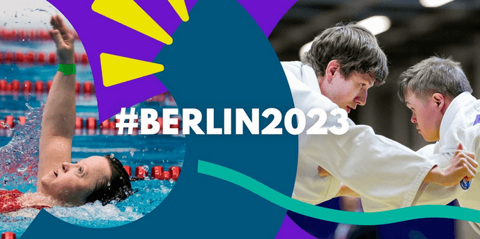 Affiche officielle des Jeux Olympiques Spéciaux Berlin 2023