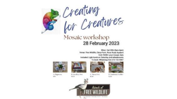 Affiche de l'évènement atelier créatif Mosaic