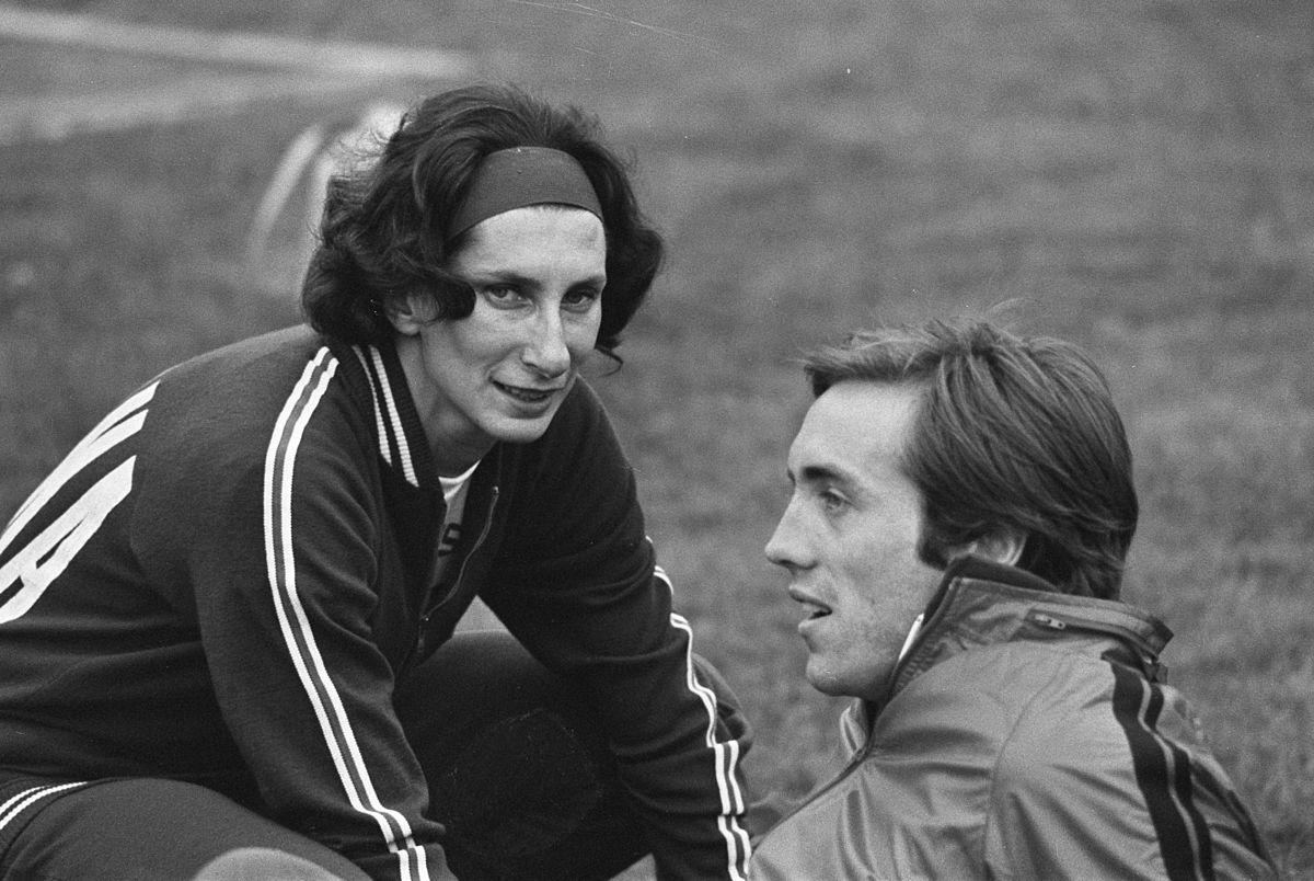 1975, Irena_Szewińska et Wojciech_Buciarski athlétisme Pologne Polska