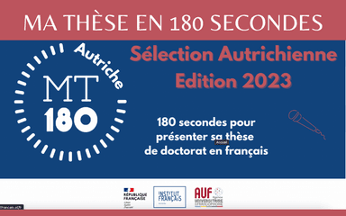 "Ma thèse en 180 secondes" édition 2023