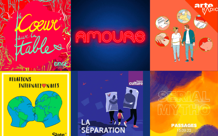 podcasts amour sélection