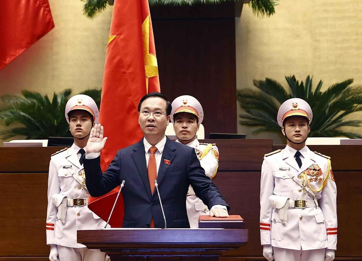 Election de Vo Van Thuong au Vietnam