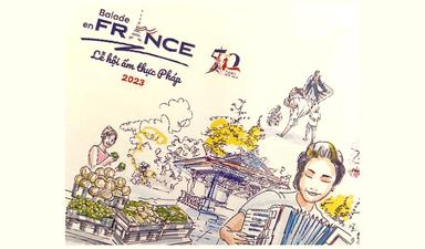 Balade en France 2023 à Hanoi en avril