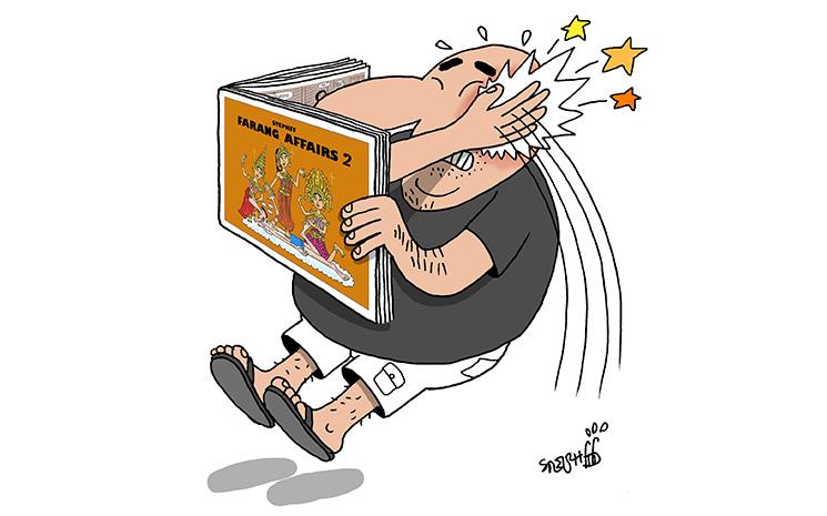 Le cartooniste français Stephff publie en Thaïlande le tome 2 de Farang Affairs