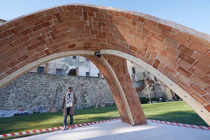 construction voûte avec réalité augmentée