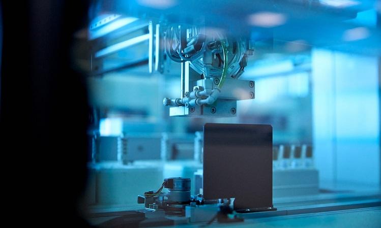 Machines d'un laboratoire scientifique