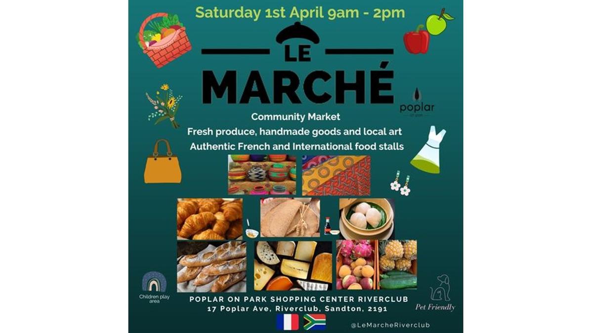 Affiche marché de Poplar