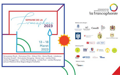 semaine de la francophonie Indonesie 2023
