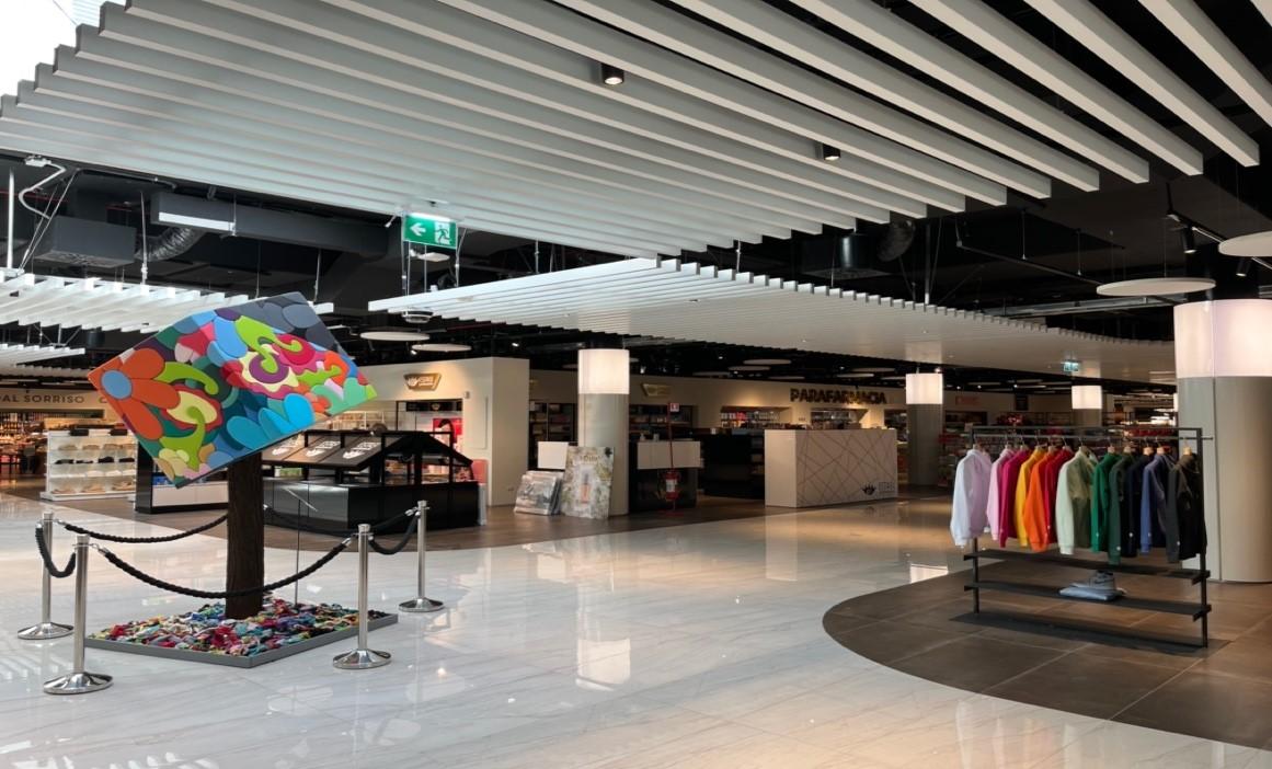 centre commercial caput mundi à rome