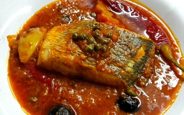kabkabou poisson en sauce à la tunisienne