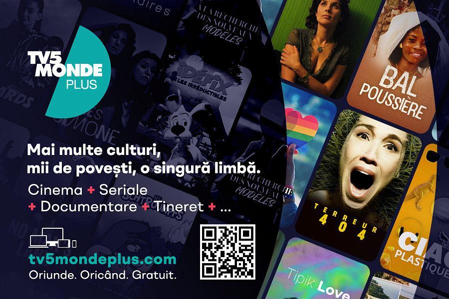 La plateforme de streaming TV5MONDEplus disponible en roumain