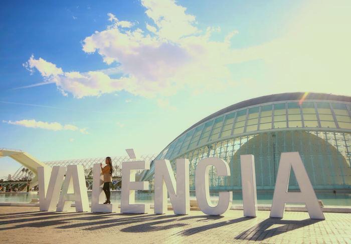 la cuitat de les arts à Valencia