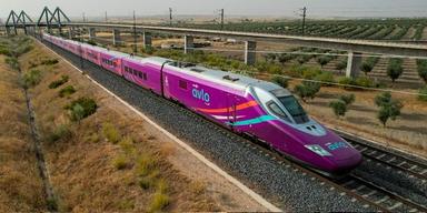 Un train TGV Madrid-Andalousie