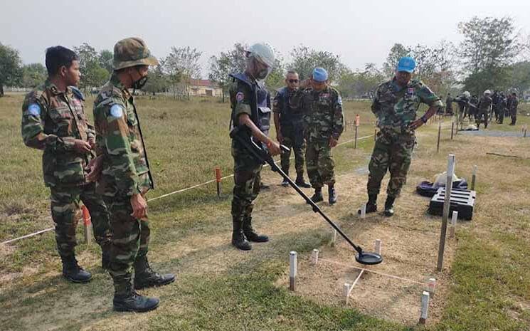 Militaires démineurs en formation - AFC_NPMEC