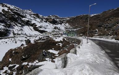 Le Nathu La, le col de l'Himalaya où a eu lieu l'avalanche