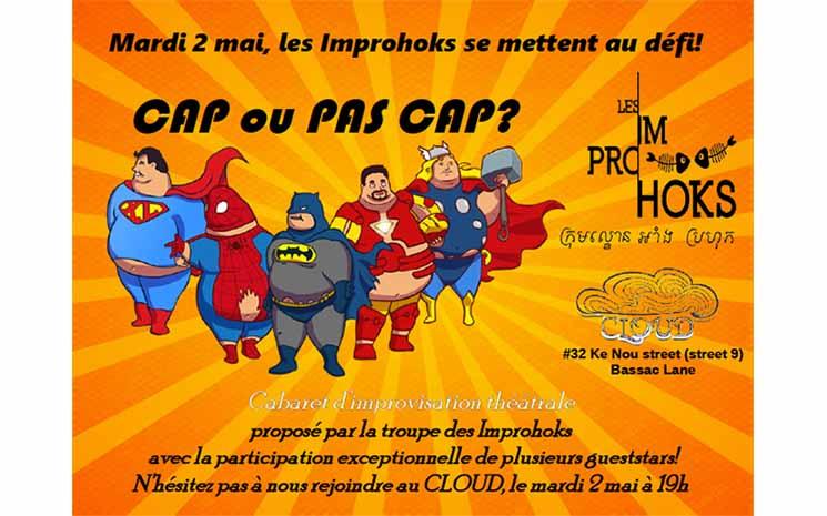 Nouveau spectacle d'impro à Phnom Penh