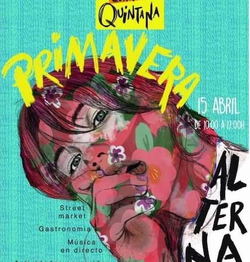 affiche de la primavera cultural, le festival du printemps à Alicante