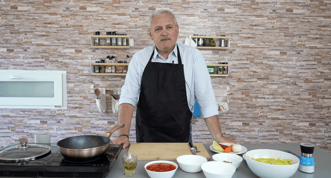 Liviu Dragnea lance une chaîne de cuisine sur YouTube