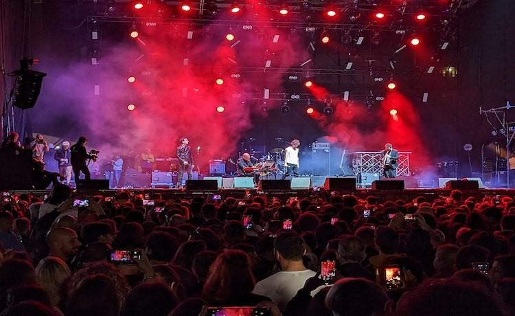 scène de concert 1er mai Rome