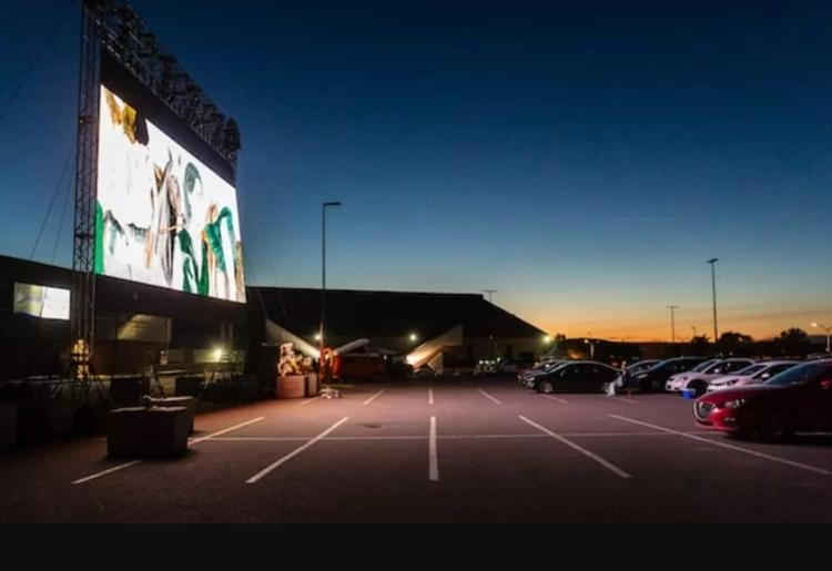 Cinéma en plein air à Munich