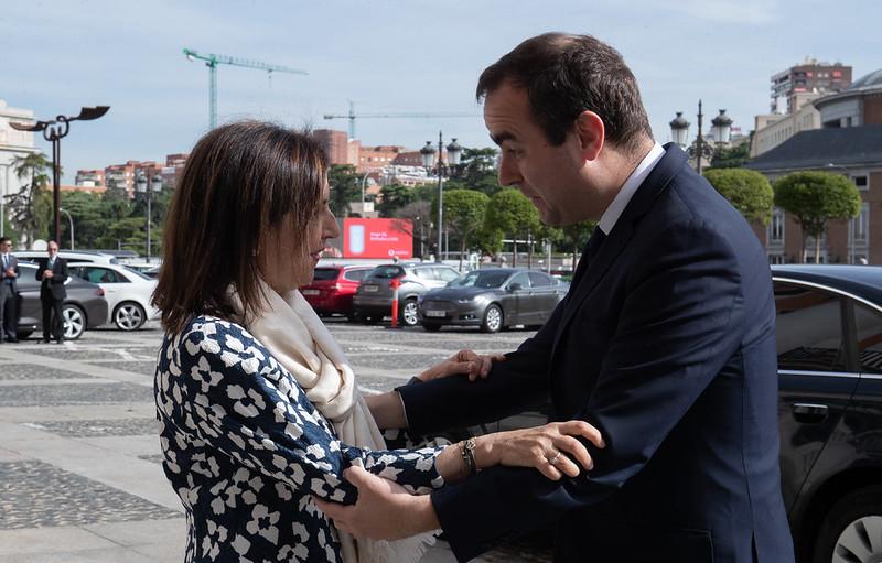 Margarita robles reçoit sebastien lecornu