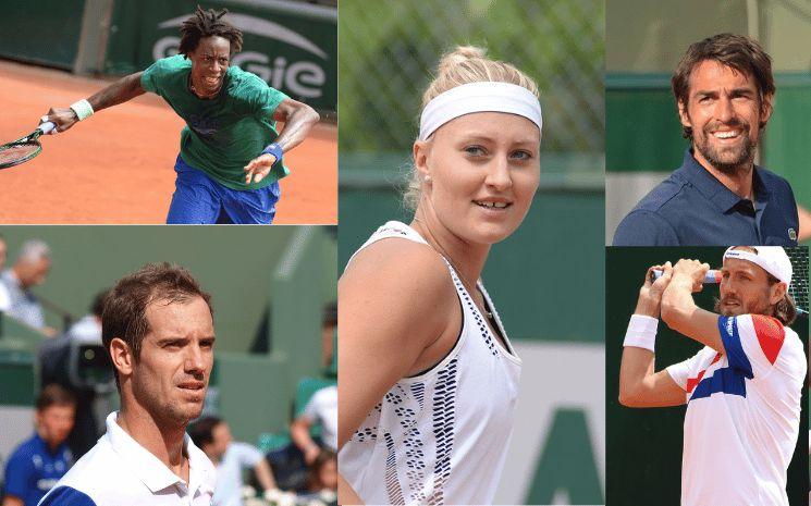 Les joueurs français de Roland Garros