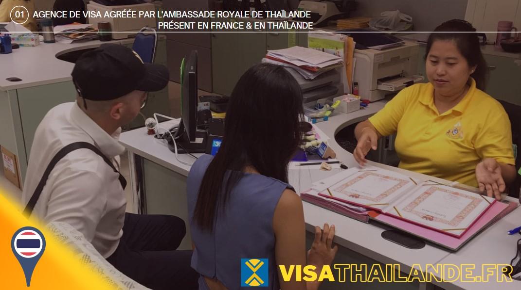 Agence d'assistance a la procedure de mariage en Thailande