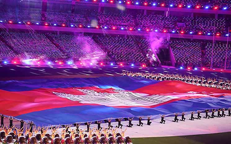 ouverture des 32 sea games 2