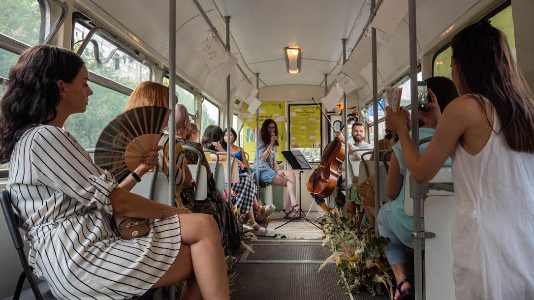 Le "Poetry Tram" arrive à Timisoara en juin prochain
