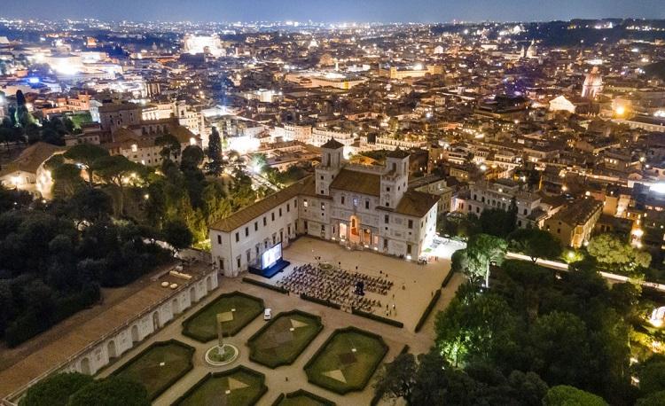 vue sur la villa médicis