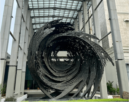 Nyoman Nuarta au Museum Nasional