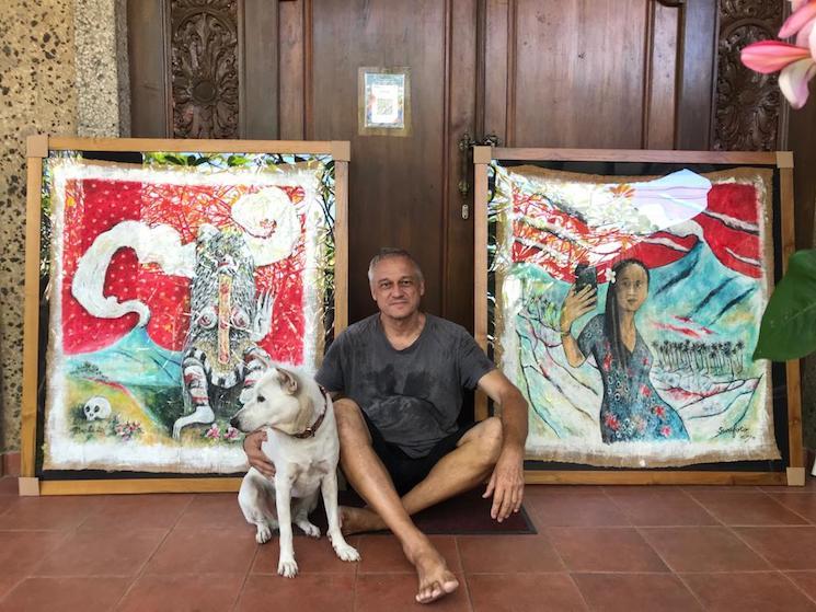 Pascal Hierholz artiste bali