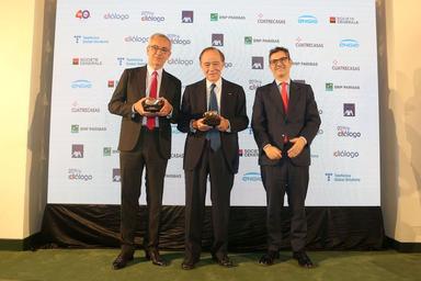 Jean Pierre Clamadieu, Gregorio Marañon et Felix Bolaños