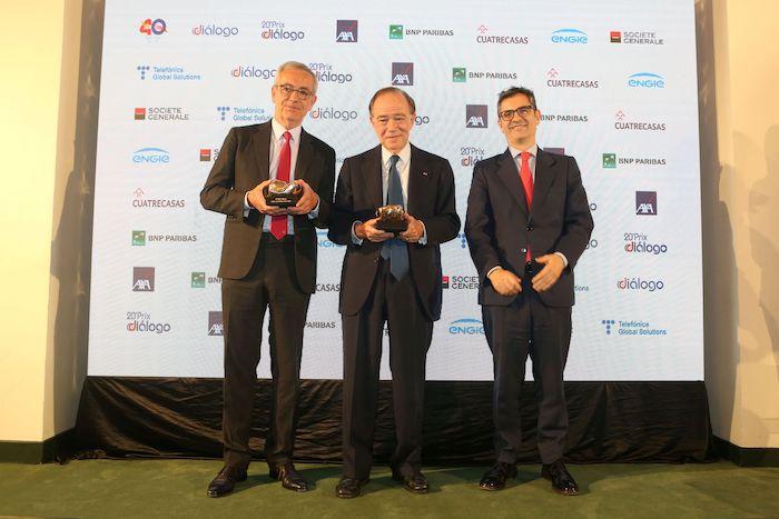 Jean Pierre Clamadieu, Gregorio Marañon et Felix Bolaños