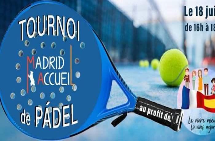 affiche coupee tournoi padel