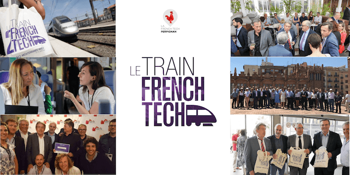 affiche du train french tech barcelone
