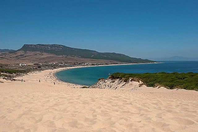 Une plage d'espagne