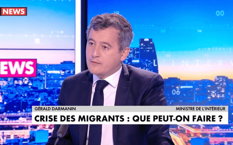darmanin londres immigration